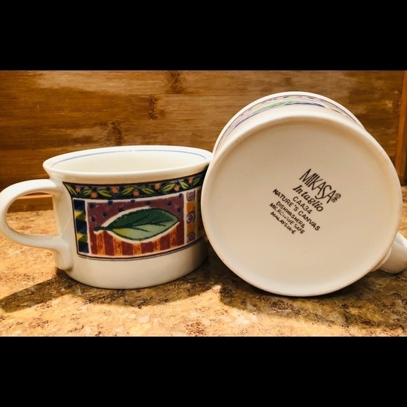 Mikasa In taglio CAA34 Nature’s canvas coffee mug - Picture 1 of 8